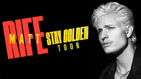 matt rife presale|Matt Rife Announces 2025 ‘Stay Golden Tour’ Across North America